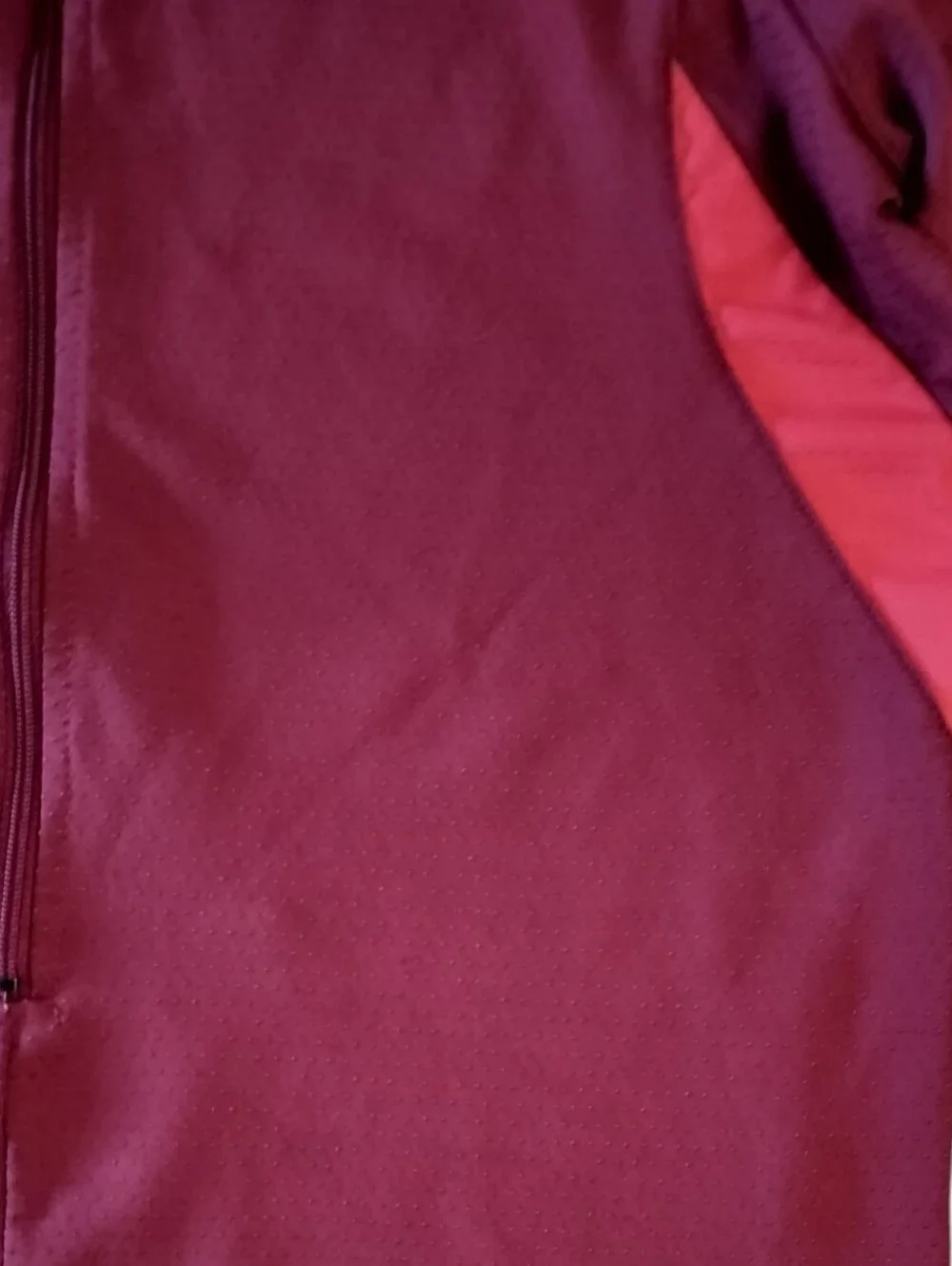 Nike Sphere Dry Women’s Long Zip Pullover Top Medium (8–10) Burgundy Athletic